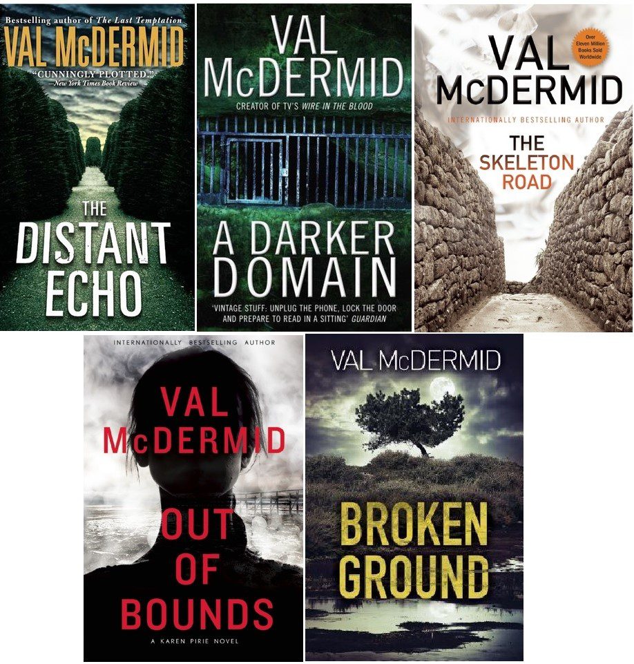 Featured Post Image - Inspector Karen Pirie Series  Book 1-5 #Val McDermid #cold cases