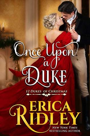 Featured Post Image - Once Upon a Duke by Erica Ridley #BookReview #Historicalromance #Novella #Christmas #Regency