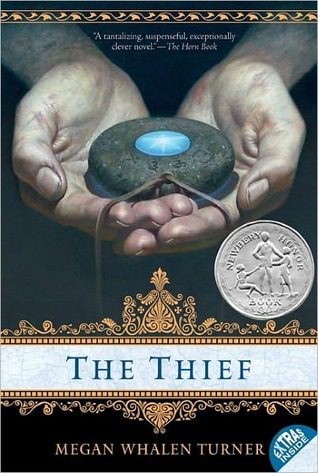 Featured Post Image - The Thief (The Queen’s Thief #1) by Megan Whalen Turner #BookReview #YoungAdult #Fantasy #Classic #Adventure #MiddleGrade @NetGalley @HodderPublicity @HodderBooks
