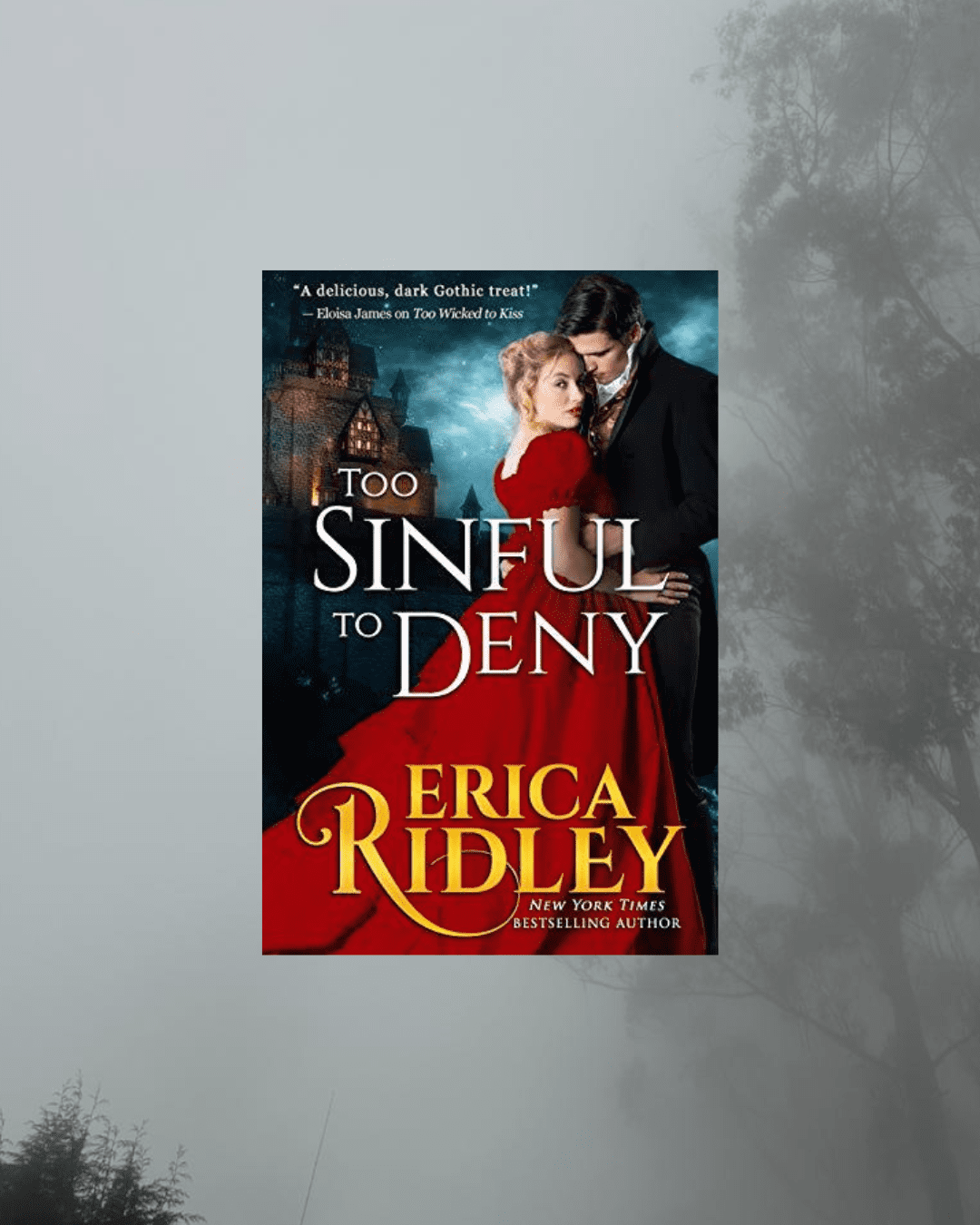 Featured Post Image - Too Sinful To Deny by Erica Ridley| Book Review